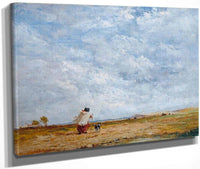 A Windy Day By David Cox Fine Art Print
