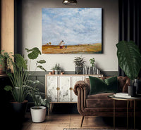 A Windy Day By David Cox Fine Art Print