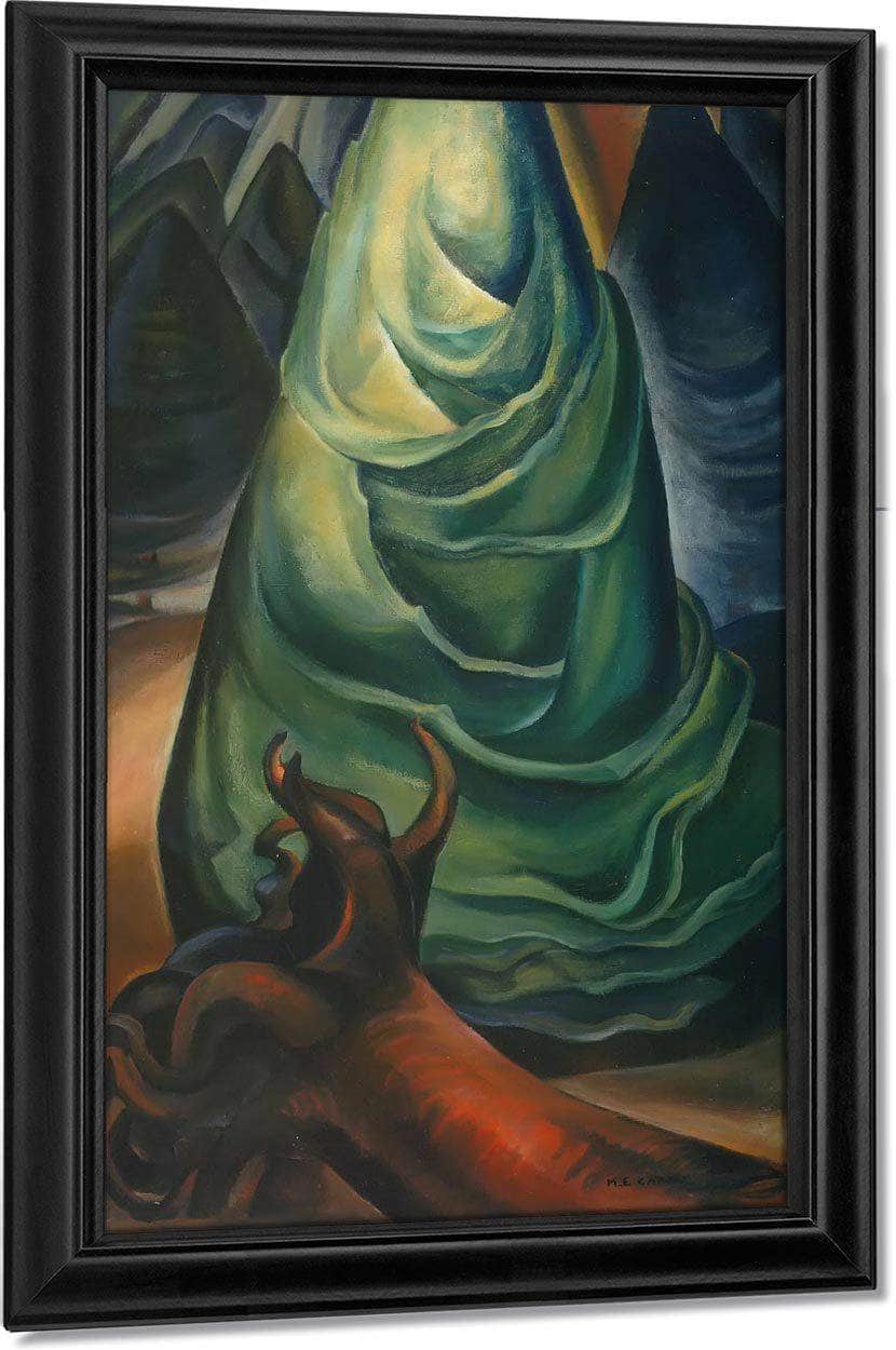 A Young Tree By Emily Carr Fine Art Print