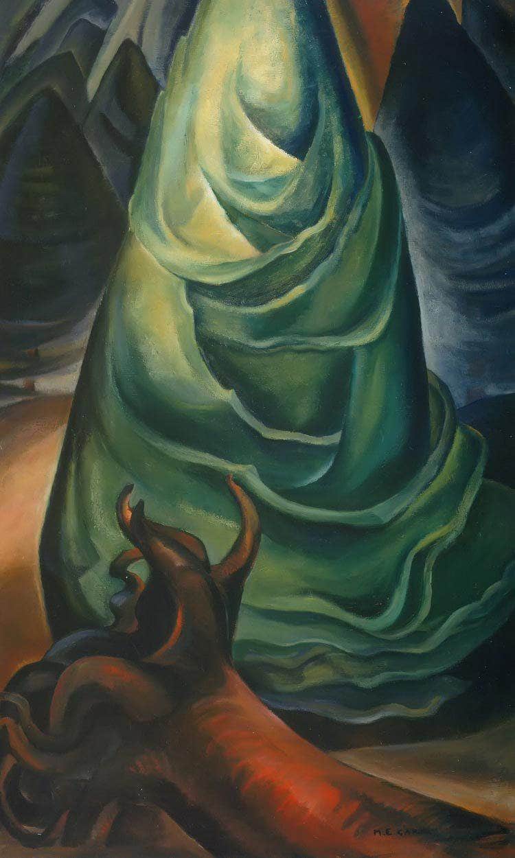 A Young Tree By Emily Carr Fine Art Print