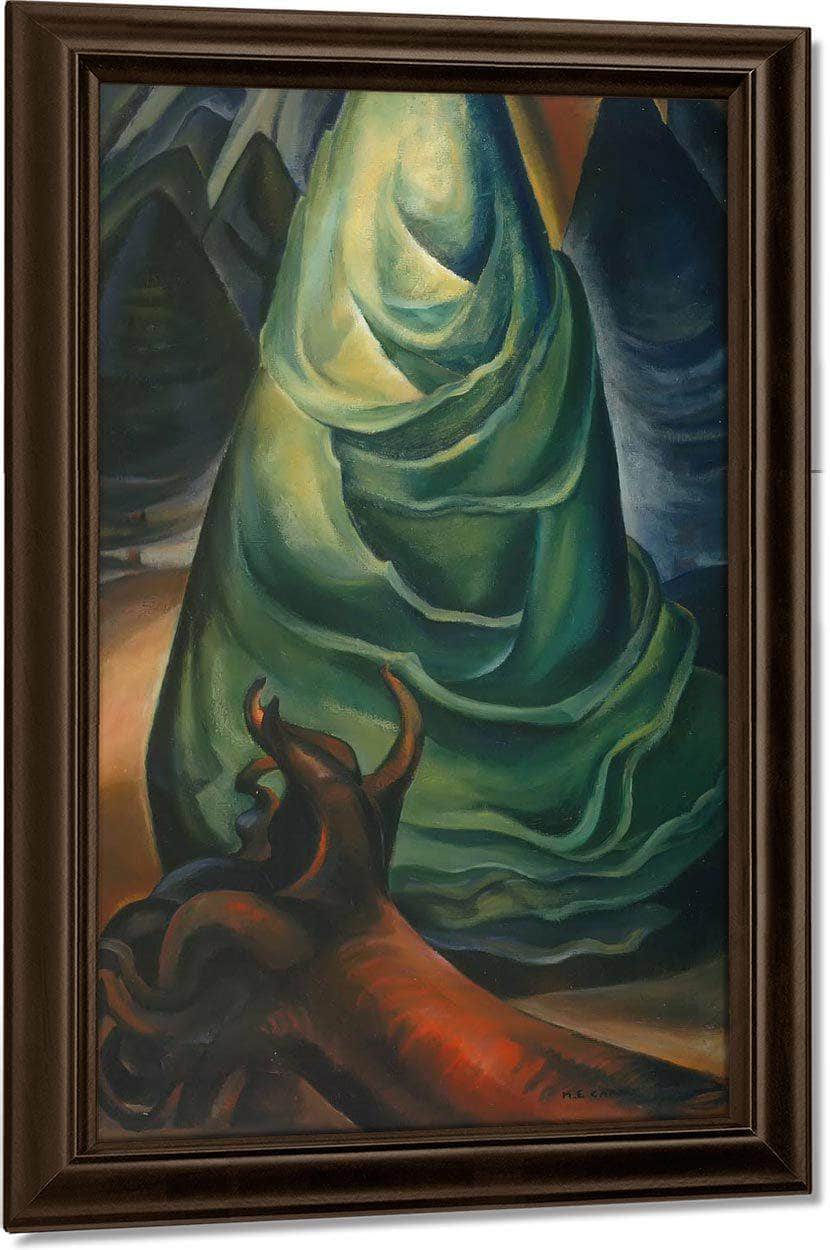 A Young Tree By Emily Carr Fine Art Print
