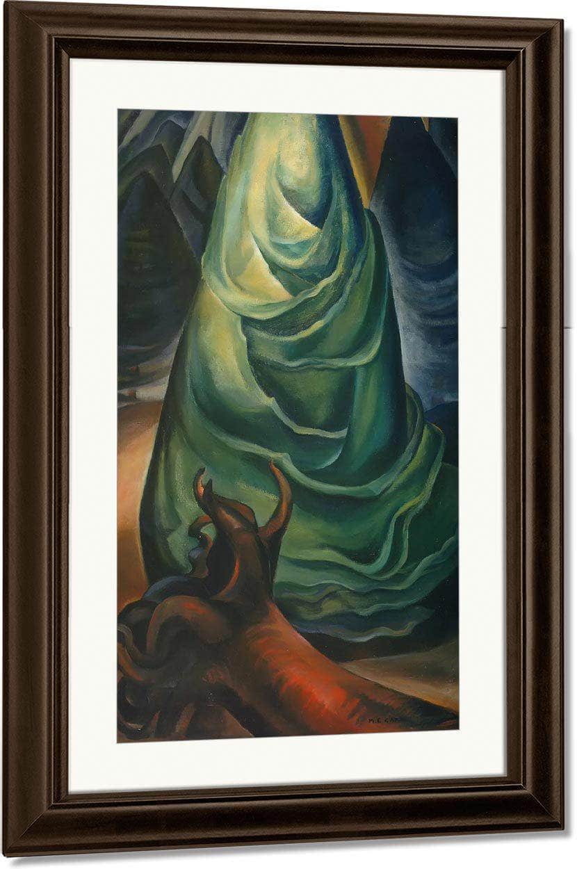A Young Tree By Emily Carr Fine Art Print