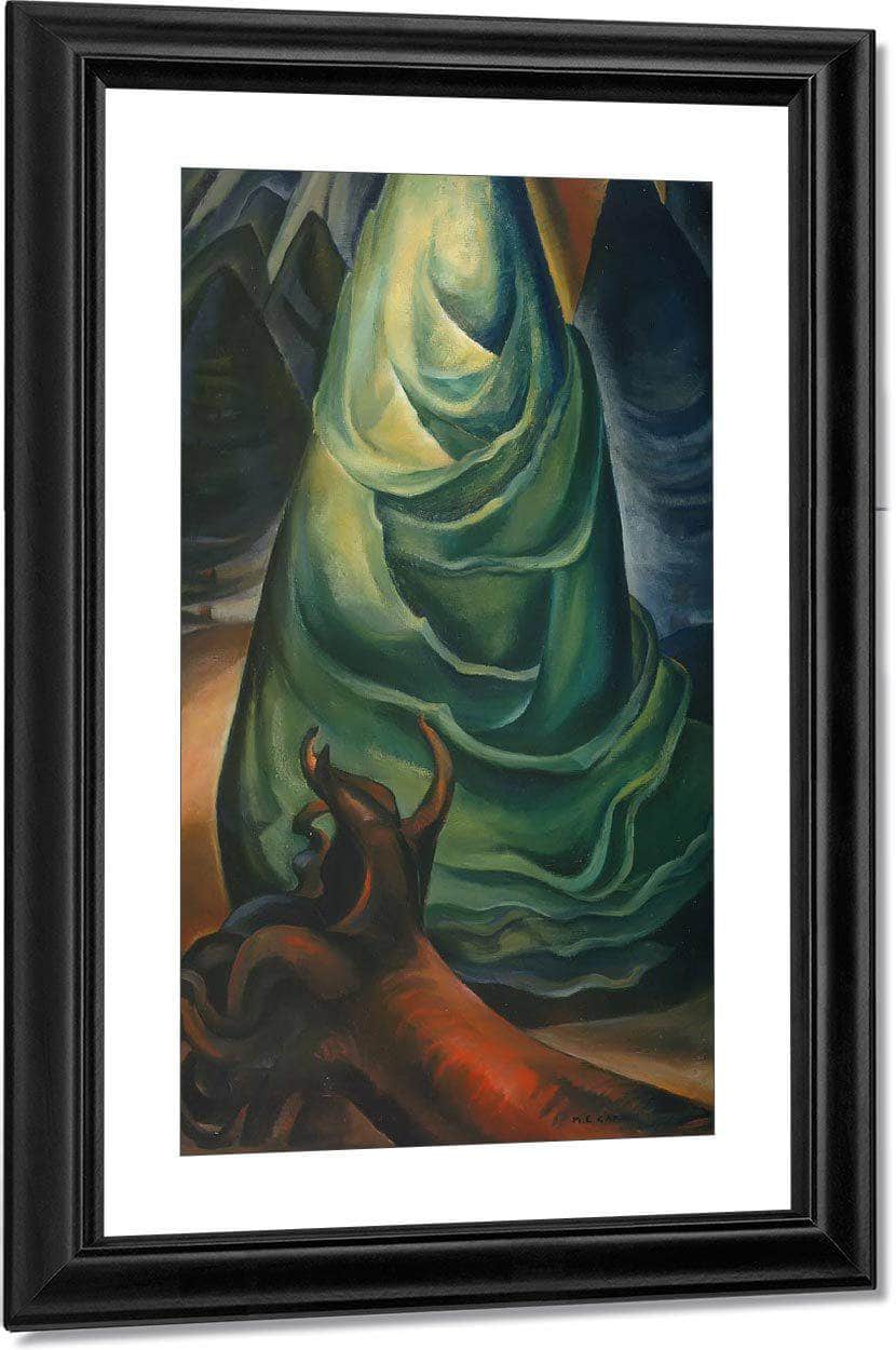 A Young Tree By Emily Carr Fine Art Print