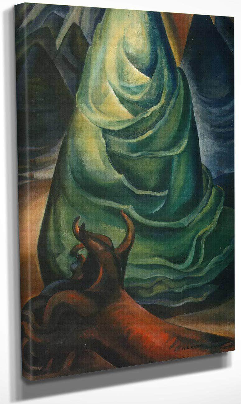 A Young Tree By Emily Carr Fine Art Print