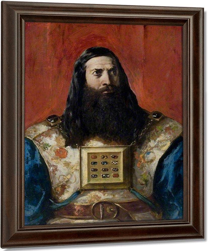 Aaron The High Priest By William Etty Fine Art Print