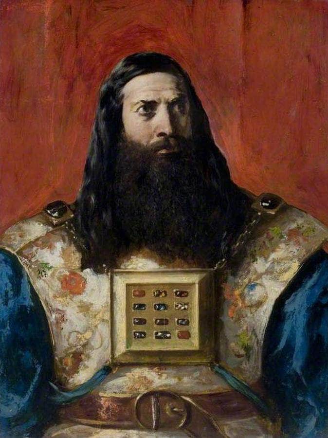 Aaron The High Priest By William Etty Fine Art Print