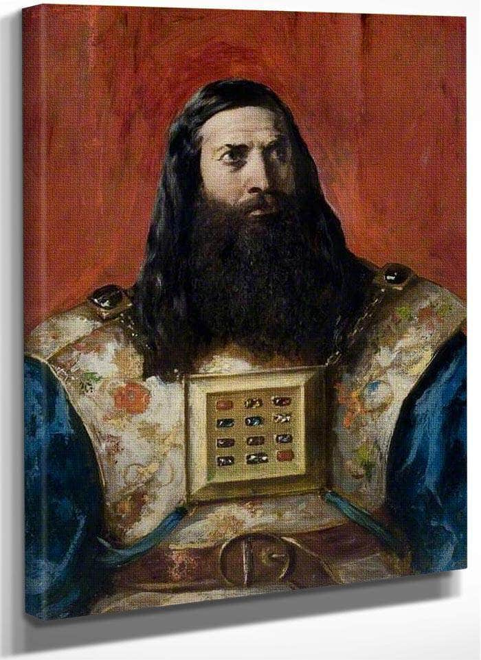 Aaron The High Priest By William Etty Fine Art Print