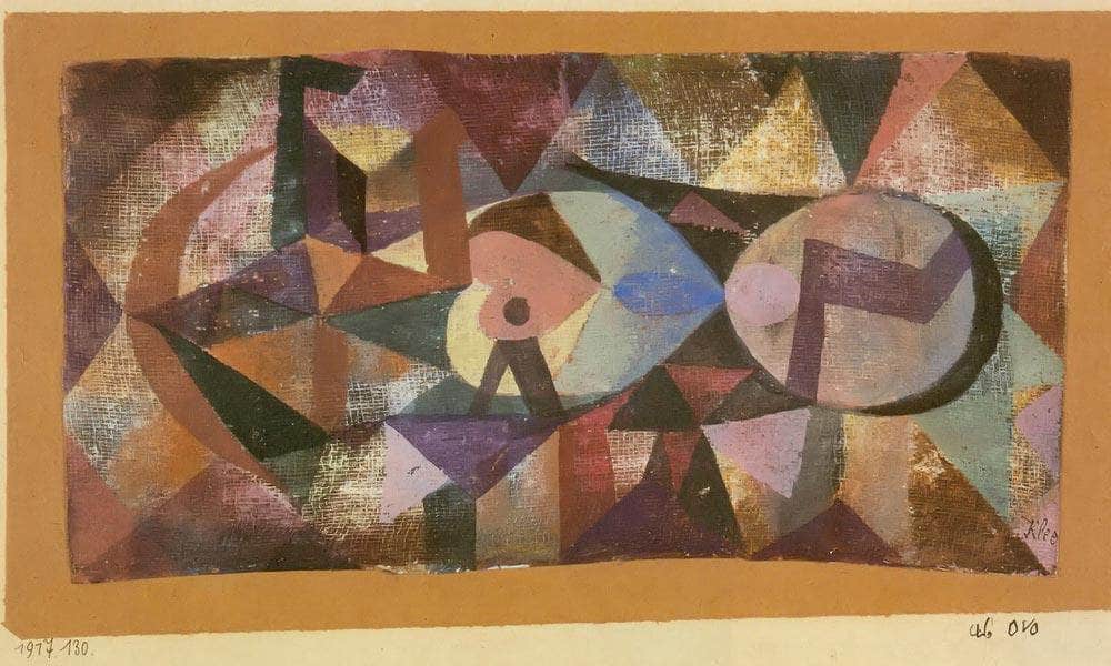 Ab Ovo 1917 130 By Paul Klee Fine Art Print
