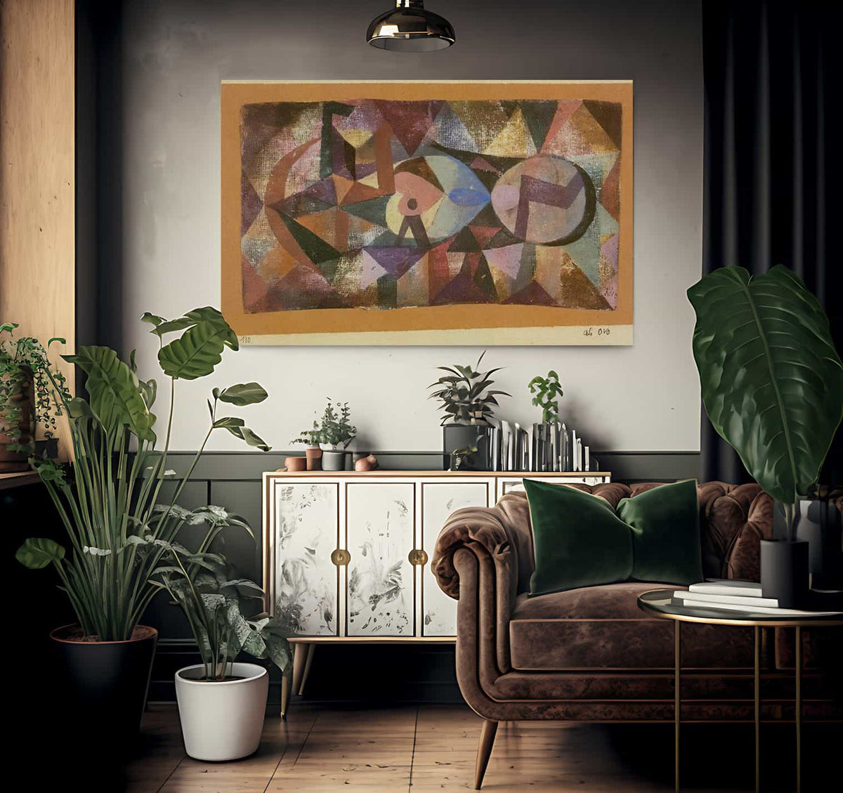 Ab Ovo 1917 130 By Paul Klee Fine Art Print