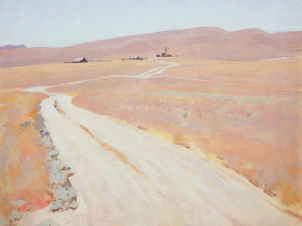 Abandoned Ranch By Maynard Dixon Fine Art Print