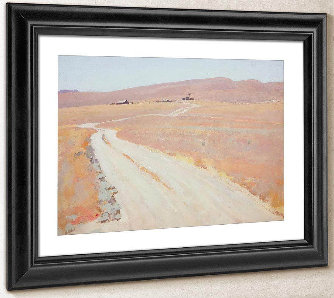 Abandoned Ranch By Maynard Dixon Fine Art Print