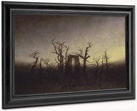 Abbey Among Oak Trees 1810 By Caspar David Friedrich Fine Art Print