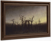 Abbey Among Oak Trees 1810 By Caspar David Friedrich Fine Art Print