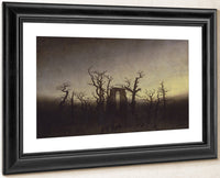 Abbey Among Oak Trees 1810 By Caspar David Friedrich Fine Art Print