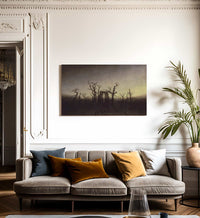 Abbey Among Oak Trees 1810 By Caspar David Friedrich Fine Art Print