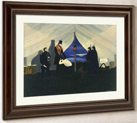 Abe Lincoln The Great Emancipator By Horace Pippin Fine Art Print