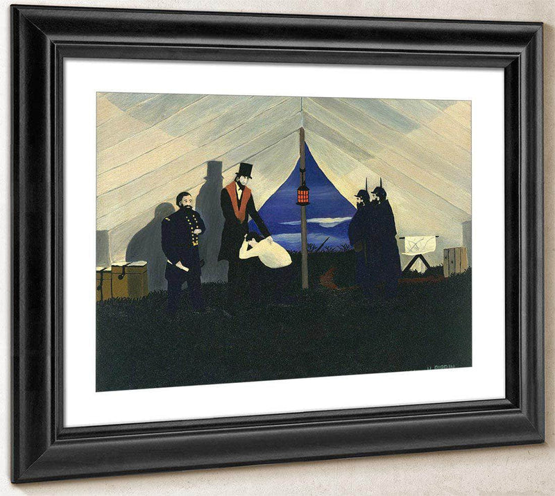 Abe Lincoln The Great Emancipator By Horace Pippin Fine Art Print