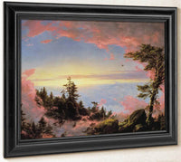 Above The Clouds At Sunrise By Fredric Edwin Church Fine Art Print