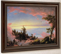Above The Clouds At Sunrise By Fredric Edwin Church Fine Art Print