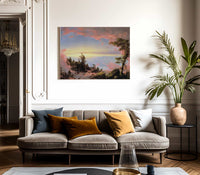 Above The Clouds At Sunrise By Fredric Edwin Church Fine Art Print