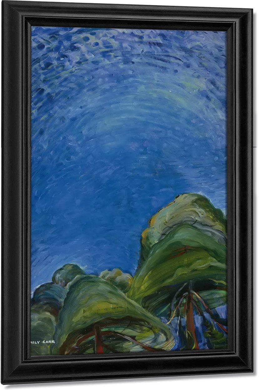 Above The Trees By Emily Carr Fine Art Print