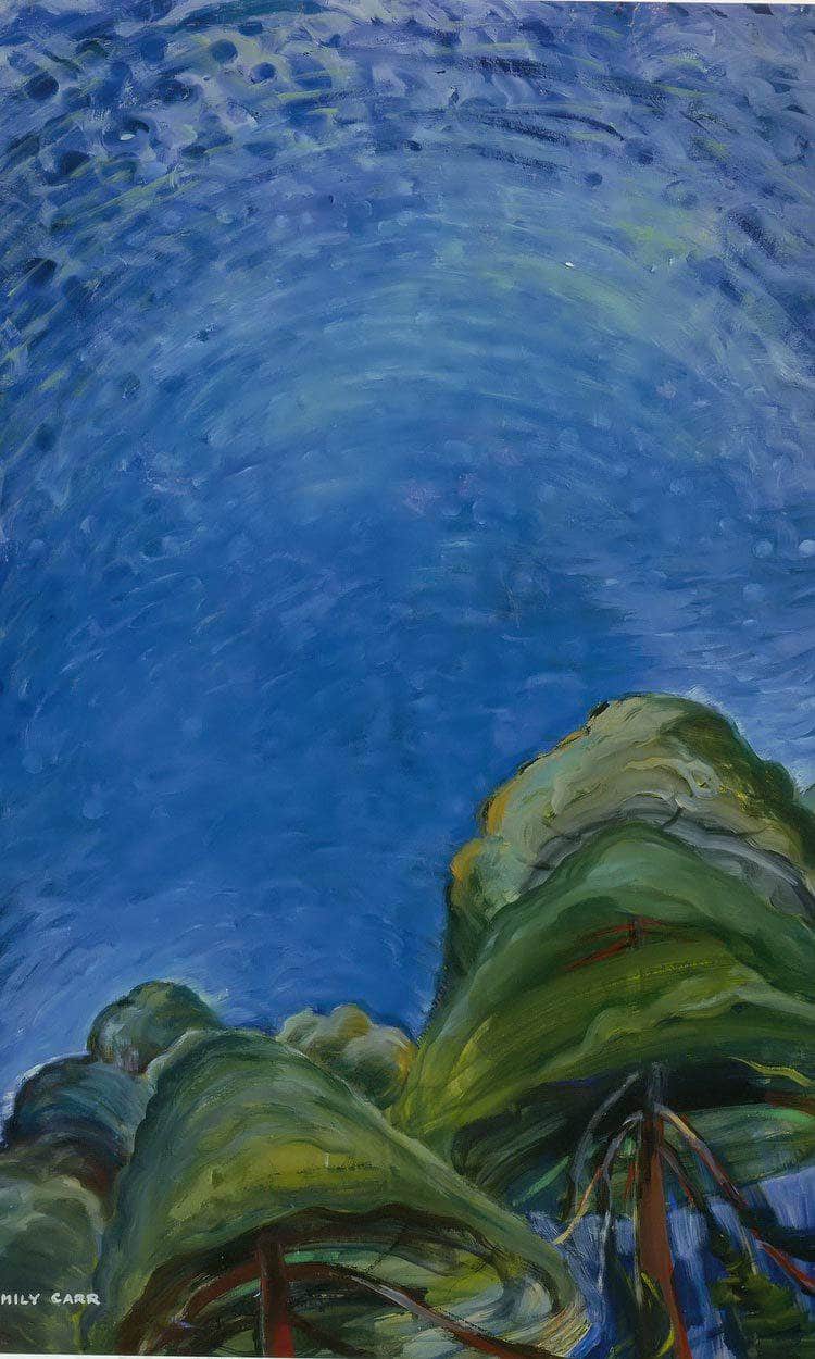 Above The Trees By Emily Carr Fine Art Print