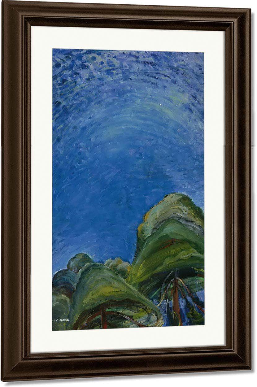 Above The Trees By Emily Carr Fine Art Print