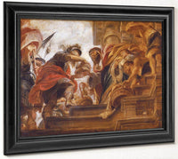Abraham And Melchizedek By Peter Paul Rubens Fine Art Print