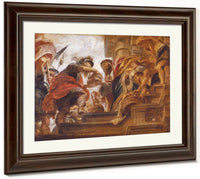 Abraham And Melchizedek By Peter Paul Rubens Fine Art Print