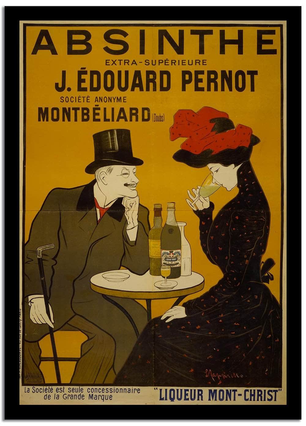 Absinthe  Wpa Vintage Advertising Fine Art Print