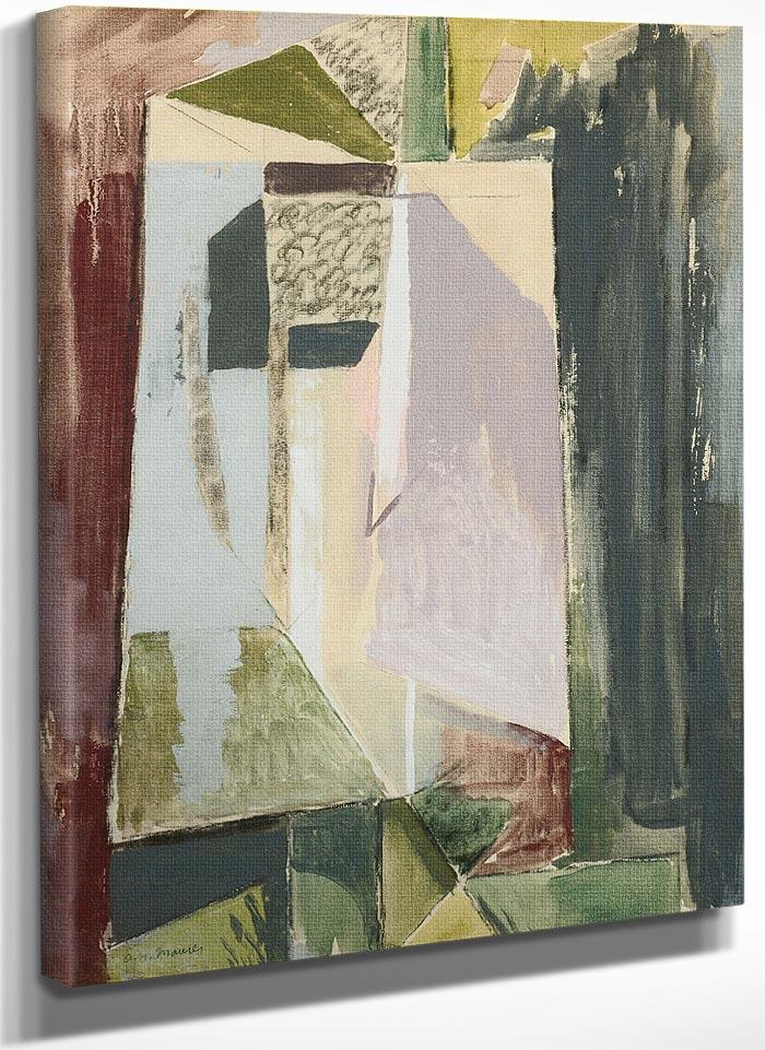 Abstract Portrait By Alfred Henry Maurer Fine Art Print