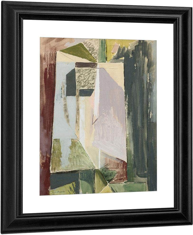 Abstract Portrait By Alfred Henry Maurer Fine Art Print