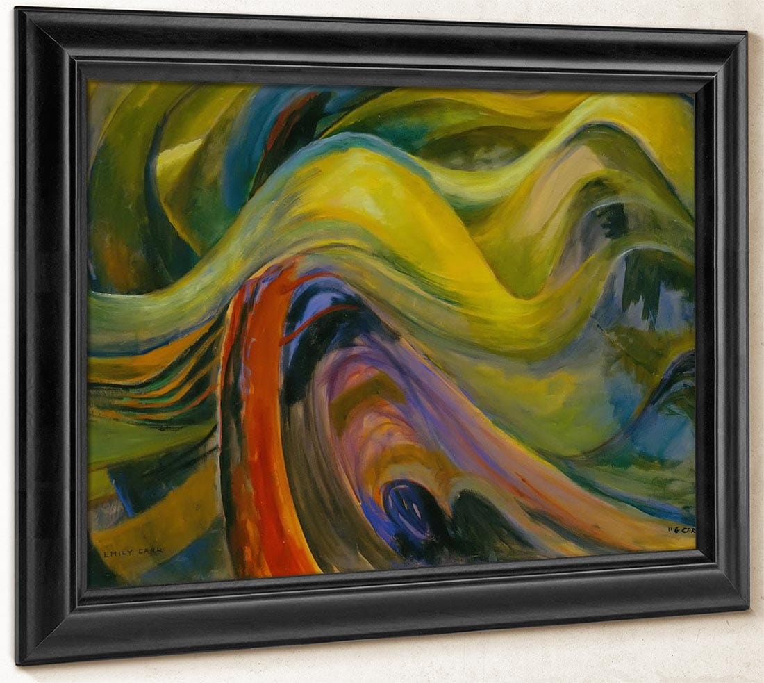 Abstract Tree Forms By Emily Carr Fine Art Print