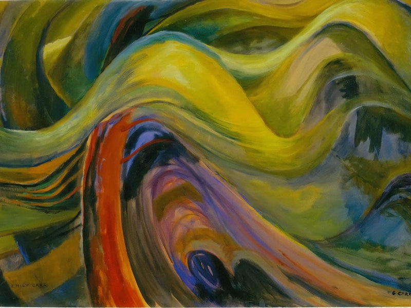 Abstract Tree Forms By Emily Carr Fine Art Print