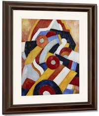 Abstraction By Marsden Hartley Fine Art Print
