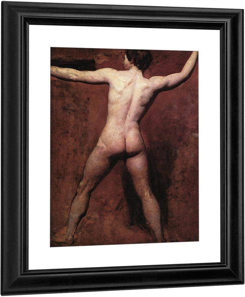 Academic Male Nude By William Etty Fine Art Print