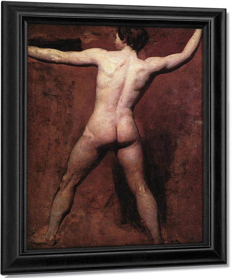 Academic Male Nude By William Etty Fine Art Print