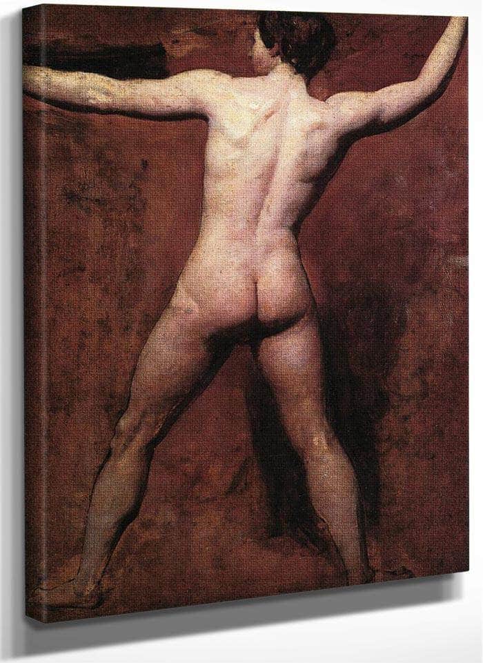 Academic Male Nude By William Etty Fine Art Print
