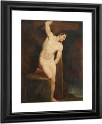 Academic Study Of A Male Nude By William Etty Fine Art Print