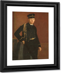 Achille De Gas In The Uniform Of A Cadet By Edgar Degas Fine Art Print