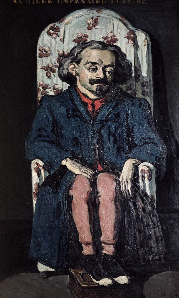 Achille Emperaire (1829 98) By Paul Cezanne Fine Art Print