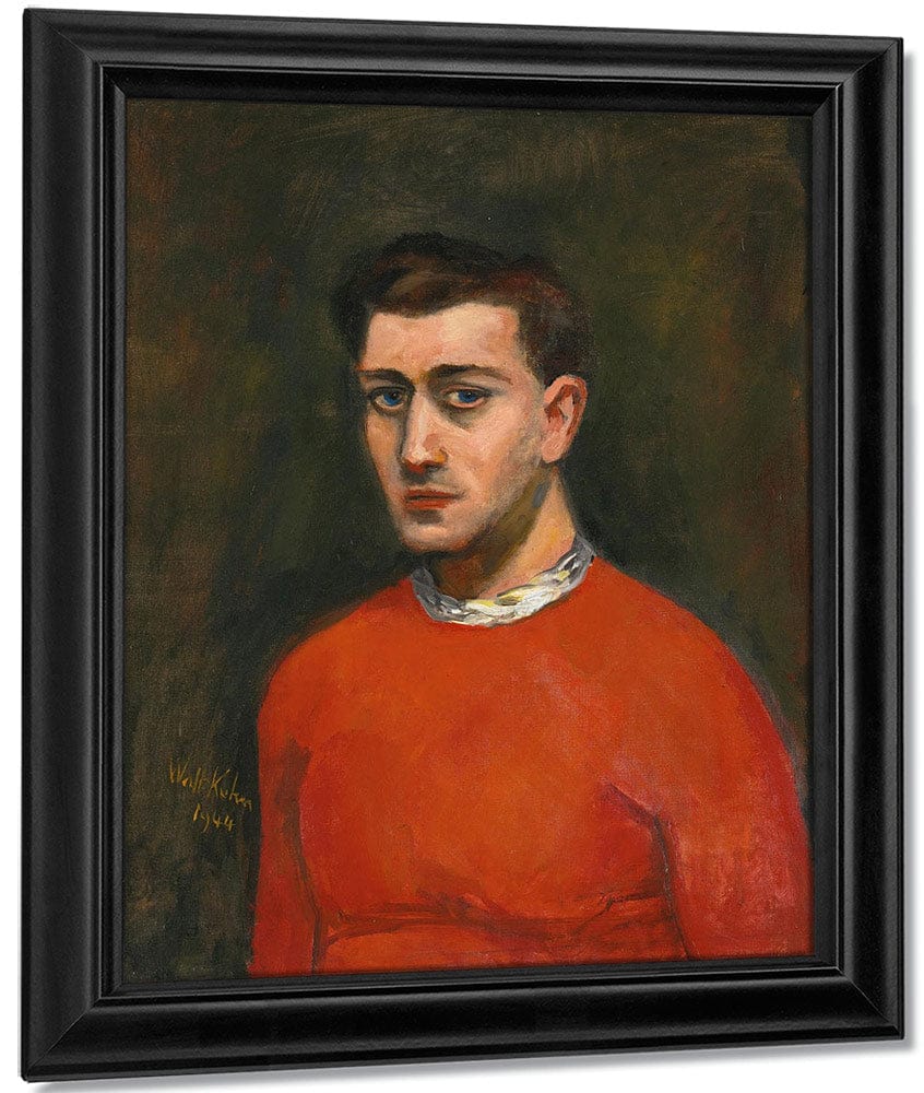 Acrobat In Red By Walt Kuhn Fine Art Print