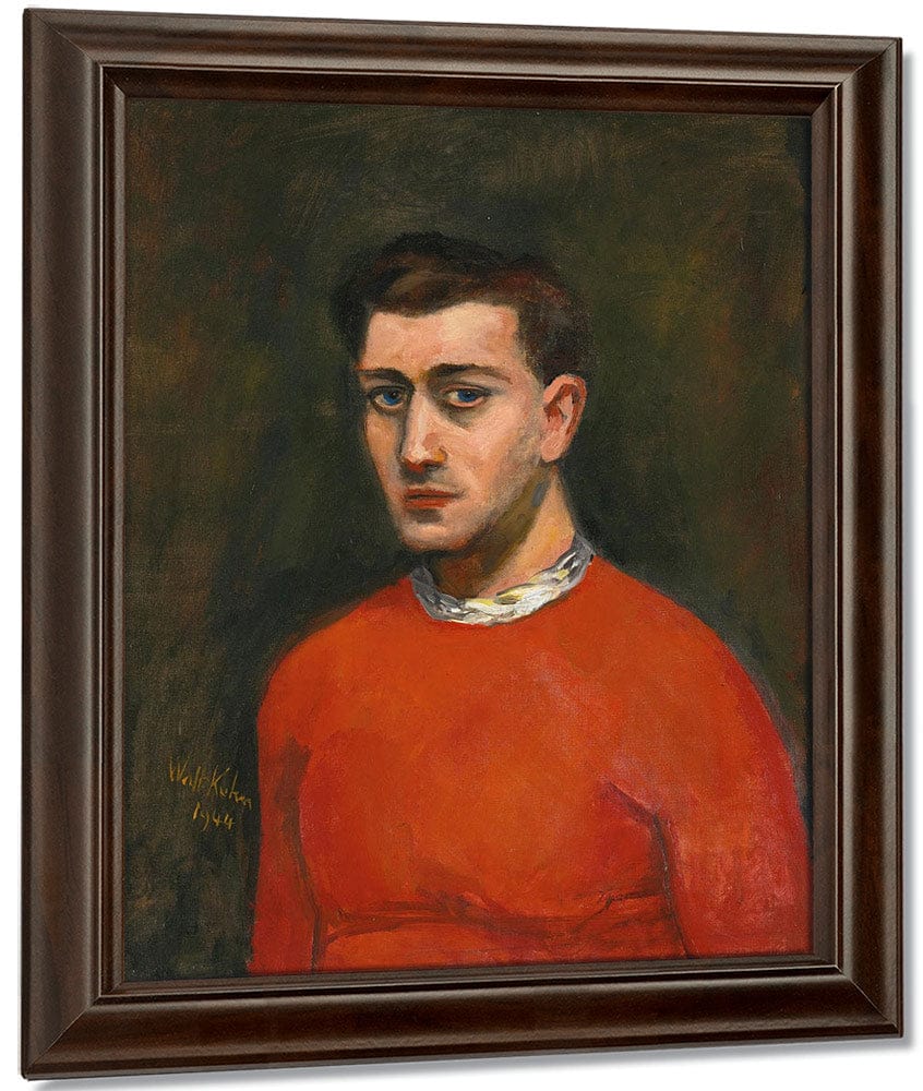 Acrobat In Red By Walt Kuhn Fine Art Print