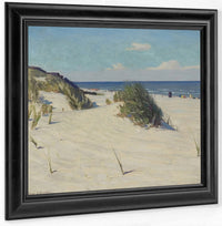 Across Sunny Sands By Frank V. Dudley Fine Art Print