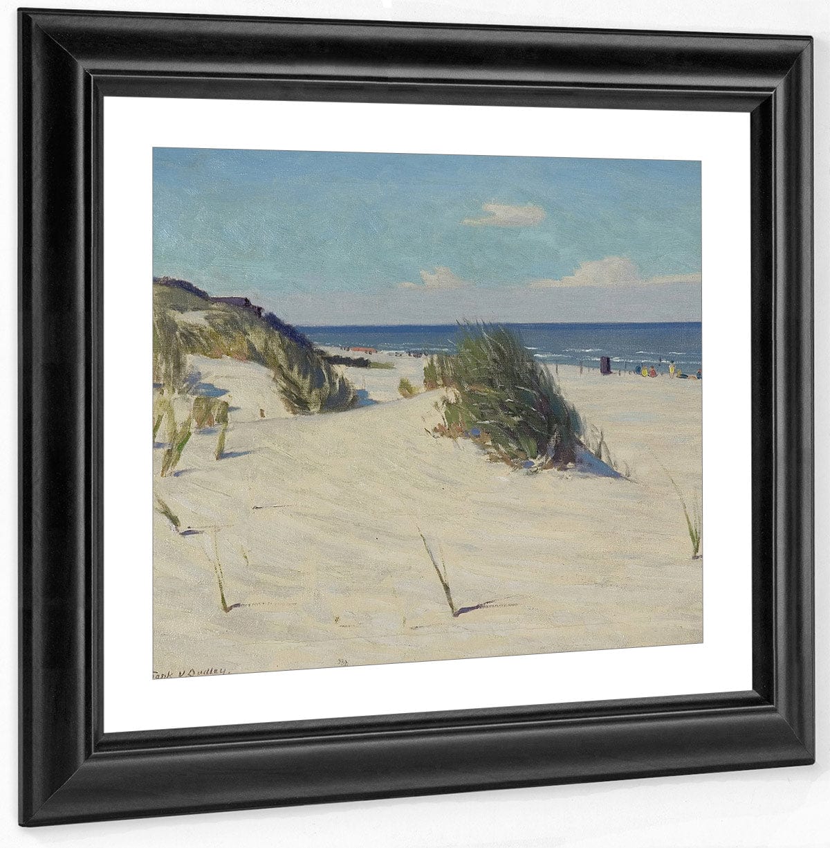 Across Sunny Sands By Frank V. Dudley Fine Art Print