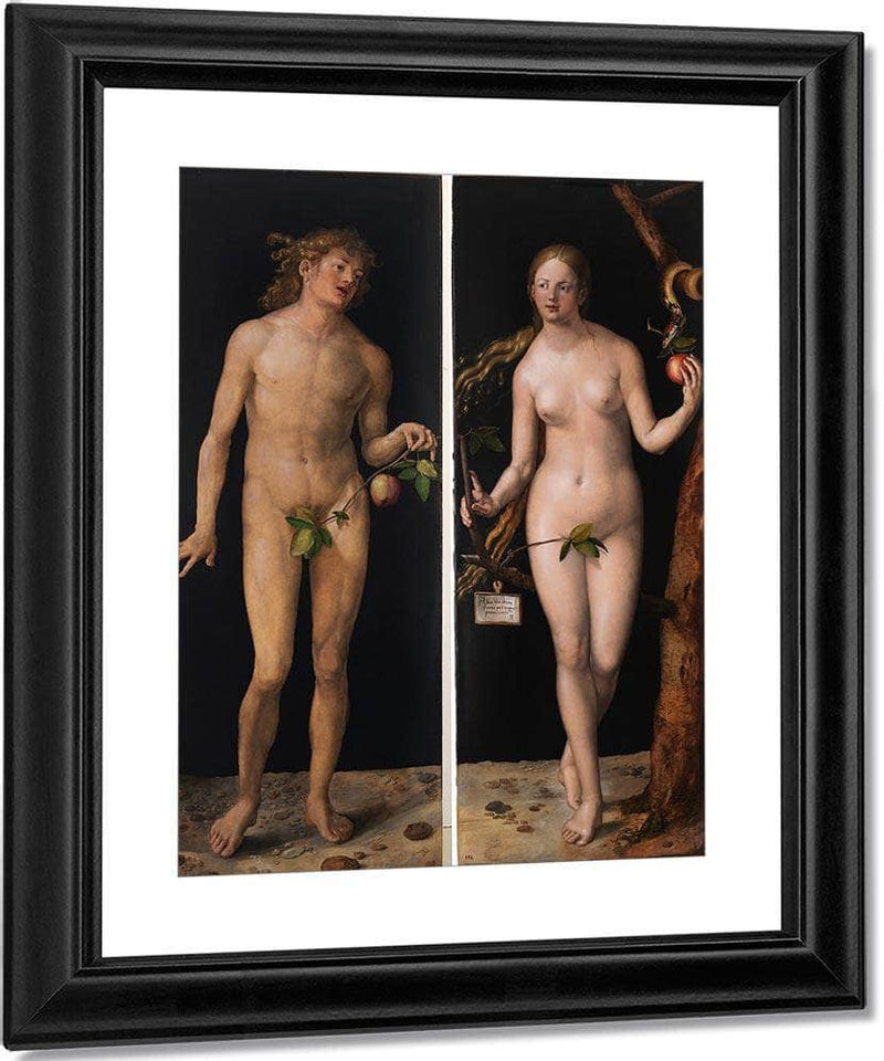 Adam And Eve Prado 2 Upload Tmp By Albrecht Dürer Fine Art Print