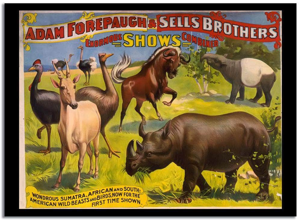 Adam Forepauch & Sells Brothers Fine Art Print