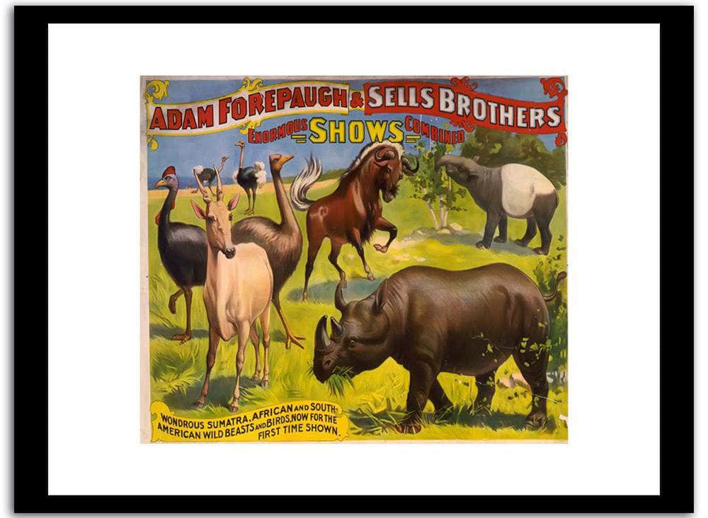 Adam Forepauch & Sells Brothers Fine Art Print