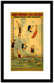 Adam Forepauch & Sells Brothers  Vintage Circus Postera Fine Art Print