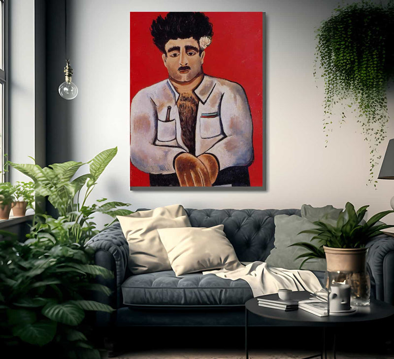 Adelard The Drowned Master Of The Phantom By Marsden Hartley Fine Art Print